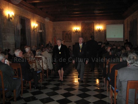 Ingrés de Salvador Zaragoza Adriaensens com a Acadèmic de Número