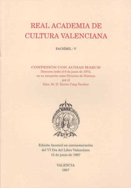 Confesión con Ausias March