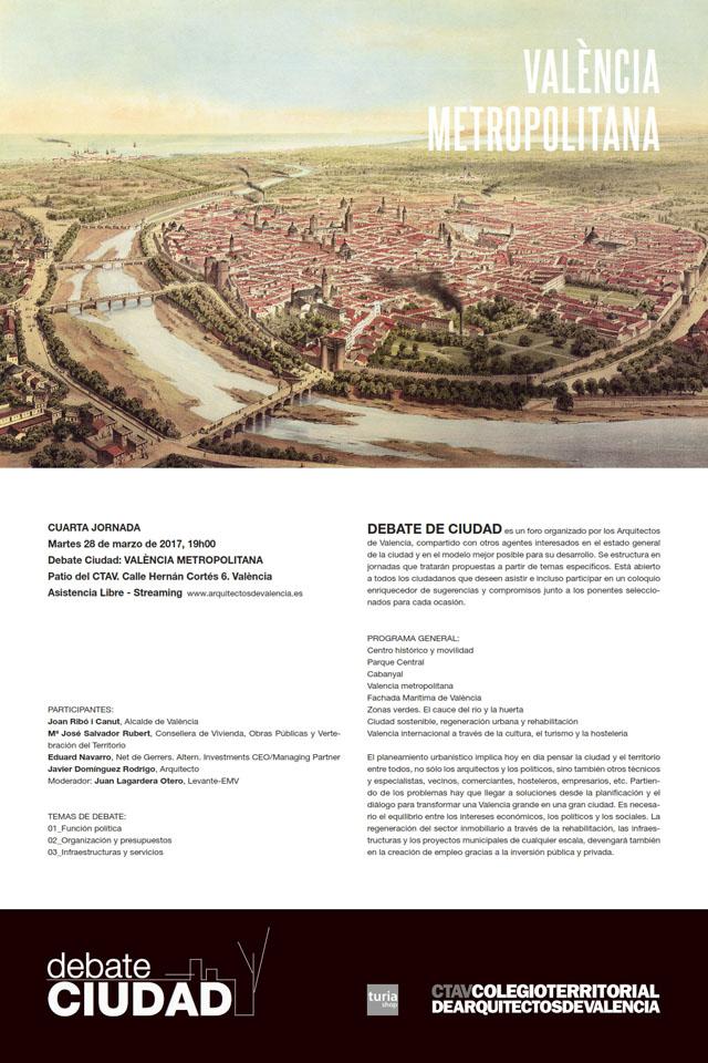 Debate ciudad: València Metropolitana Debate ciudad: València Metropolitana