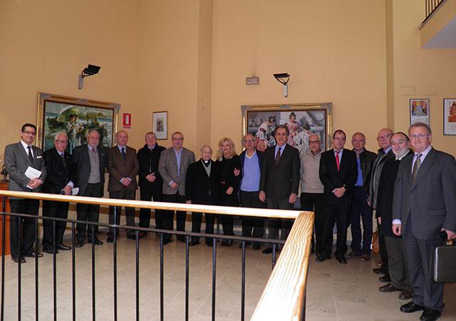 Foto de grupo de la IV Jornada de Académicos Correspondientes (foto: Javier Marco Tatay)