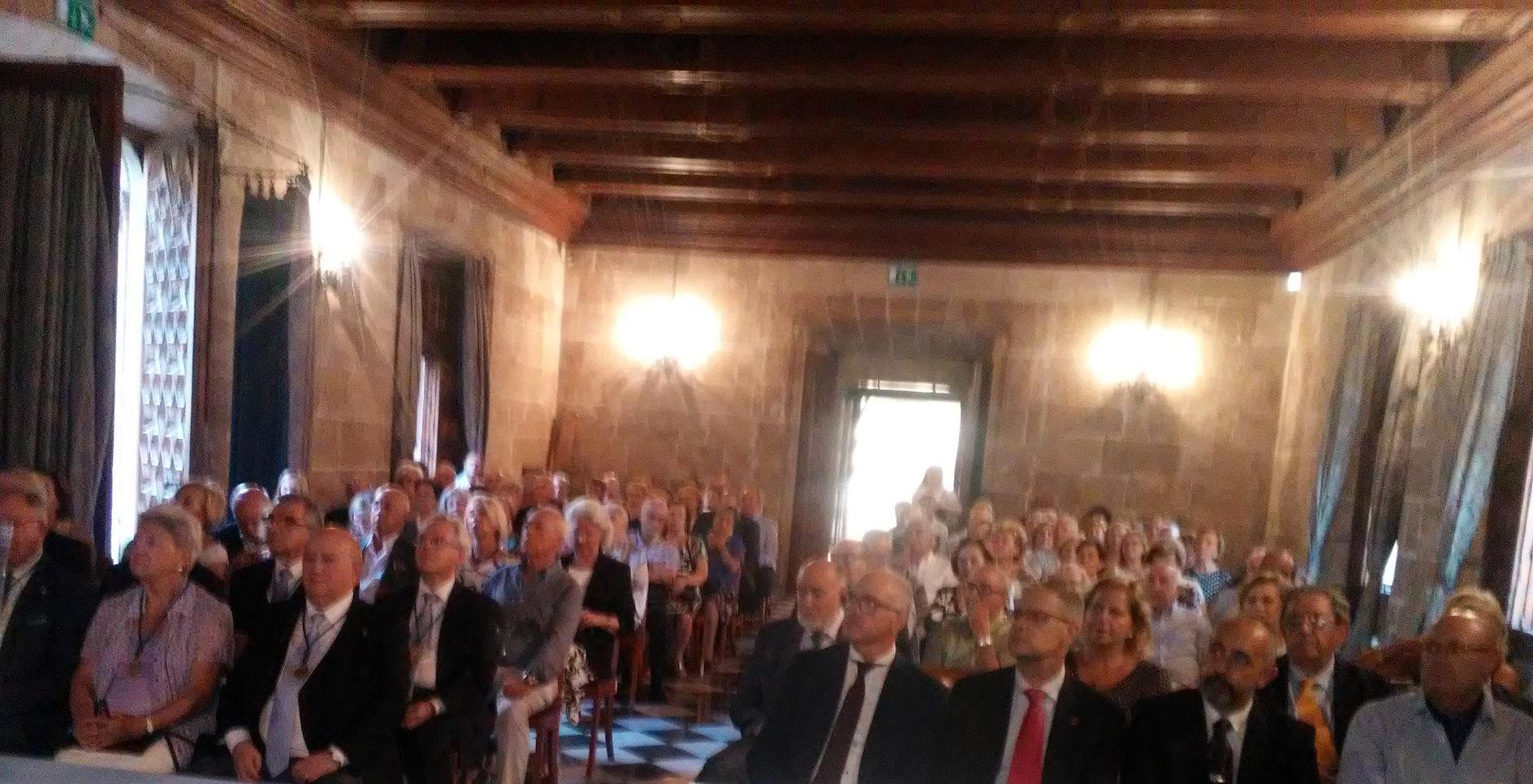 Aspecte Saló Consolat de Mar (Llonja de la Seda) en l'Apertura de Curs 2019-2020