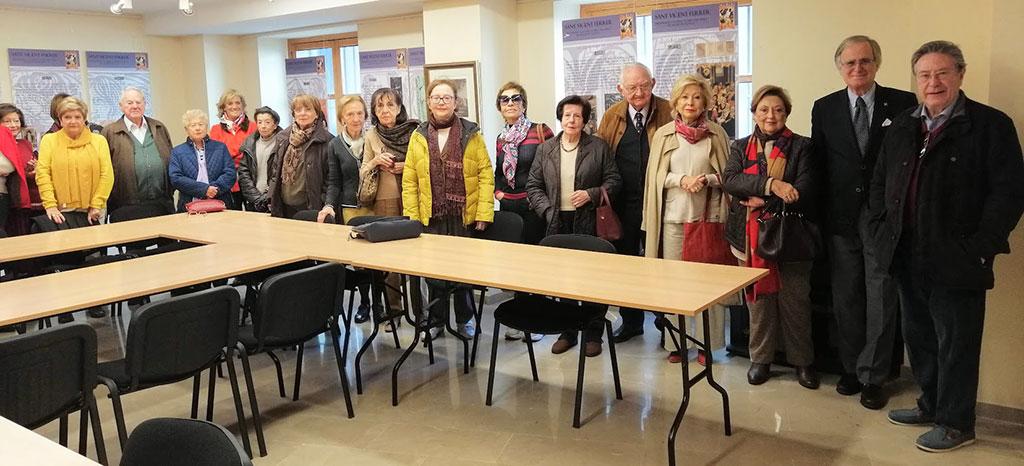 La ESEV visita la exposición de Sant Vicent FErrer