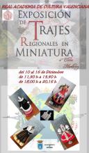 Exposició de trages regionals en miniatura