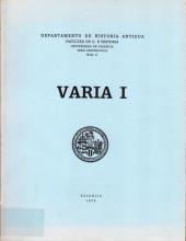 Serie Arqueológica 6 - Varia I