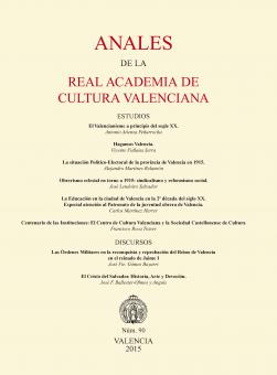 Anales de la Real Academia de Cultura Valenciana 90